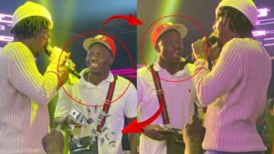 Cet homme jette l&rsquo;argent par terre, Wally Seck le fait descendre de sa scène