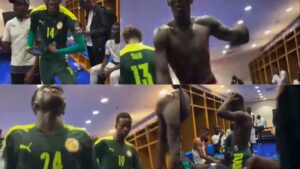 (Video): L’ambiance de «bara mbaye» dans le vestiaire après la qualification des lionceaux en finale