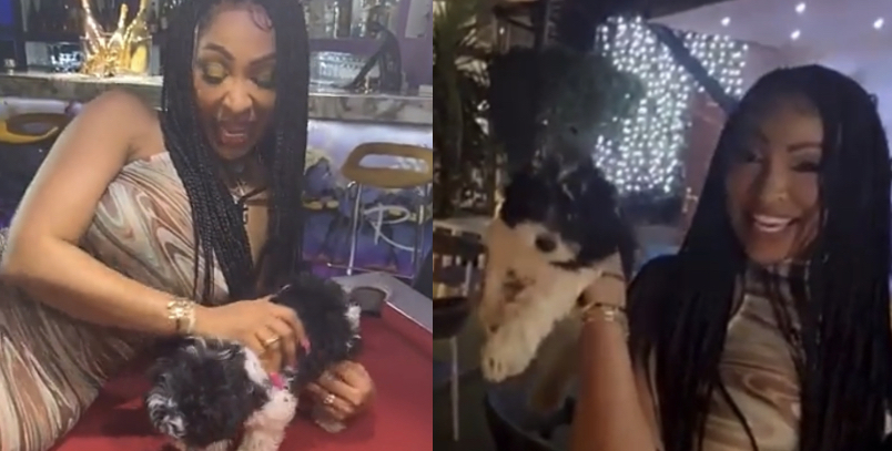 (Video): Viviane Chidid dévoile un moment de complicité avec son chien