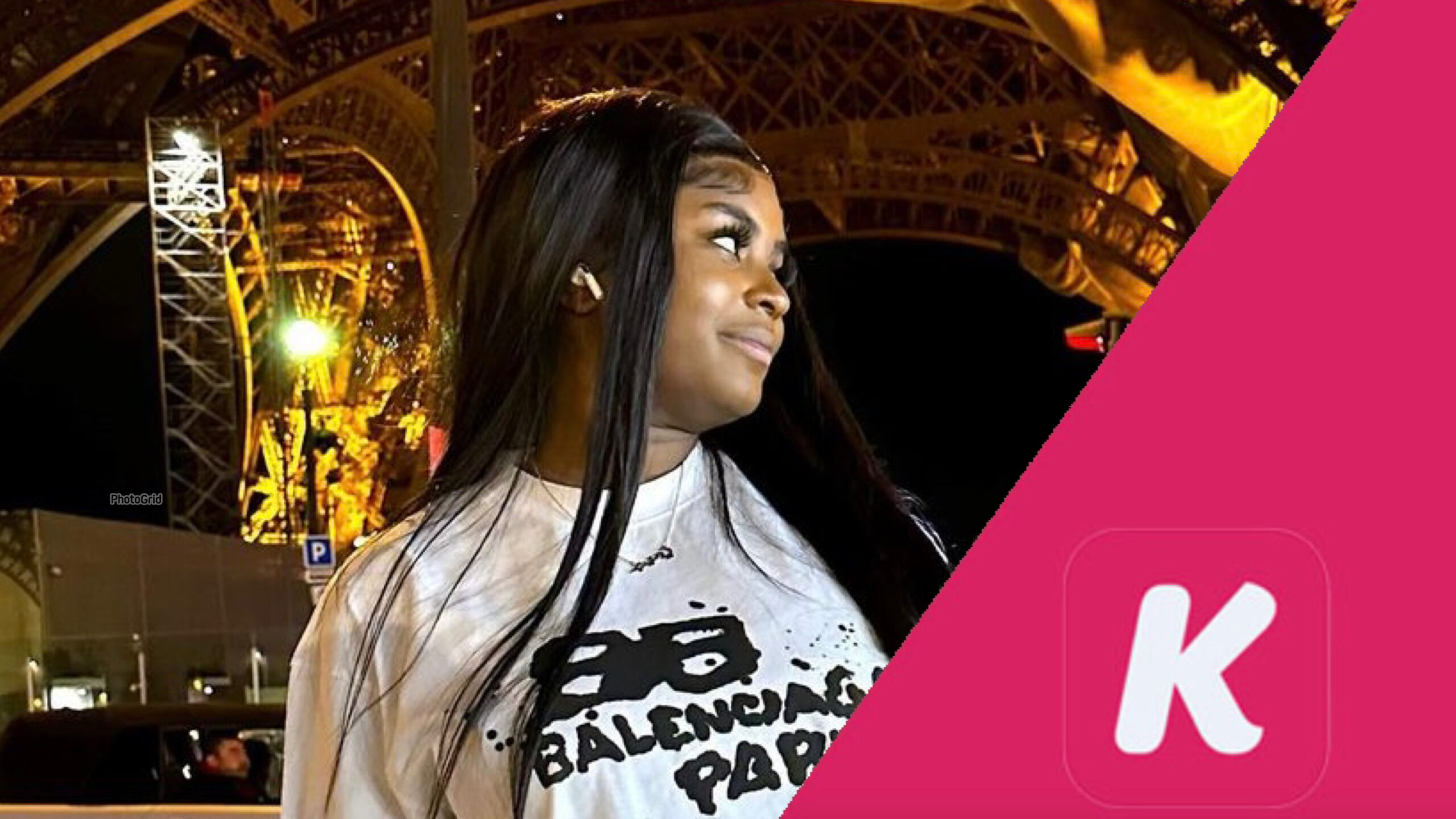 (Photos) – Madame Name Virginie illumine les rues de paris. Magnifique !