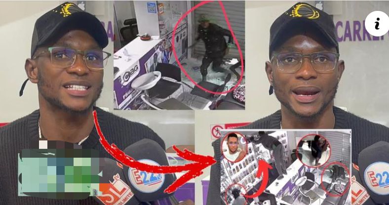 (Vidéo) – Sa boutique cambriolée, le proprio de CBG se désole : « 5 mil la démarré, tay gnou… »