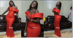 (Photos): Coumba Bou Ndaw sculpturale en robe rouge