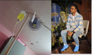 (Photo): Alité, Pape Sidy Fall sous perfusion