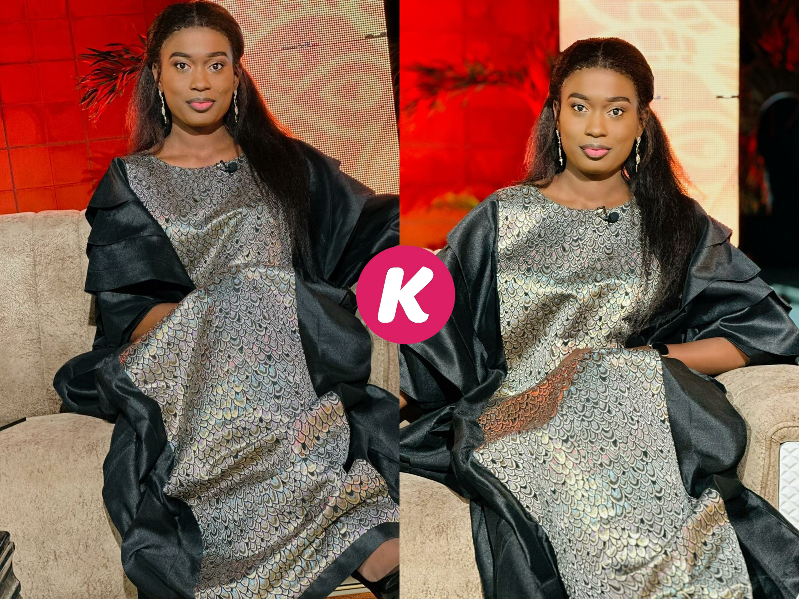 (Photos) : Radieuse, la journaliste Astou Dione illumine Encore+