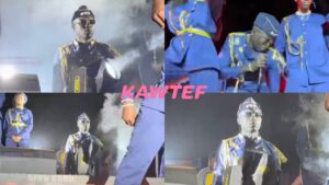 (Vidéo): L’incroyable entrée en scène de Ngaaka Blindé lors de son concert au Cices.