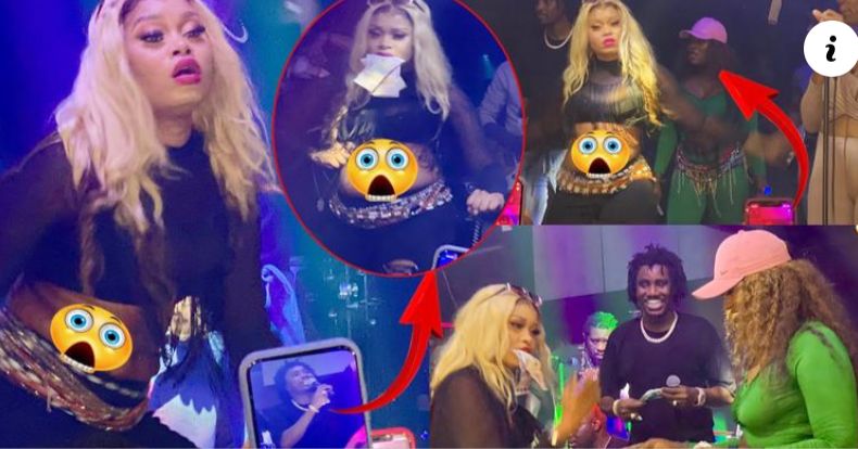 (Vidéo) – Le « leumbeul » très hot de Ndeye Ndiaye Banaya à la soirée de Wally Seck. Du jamais vu !