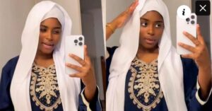 (Vidéo) – Ramadan: Virginie s&rsquo;affiche très radieuse en hijab et fait un magnifique zikr.