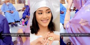 (Vidéo) – Ramadan des stars : Adja Diallo en ziarra chez Serigne Abdou Karim