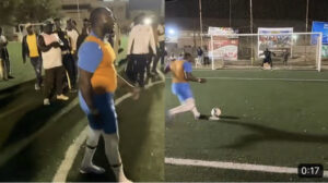 (Vidéo) – Mod’Lo marque un pénalty impressionnant et laisse ses fans bouche bée. Regardez !