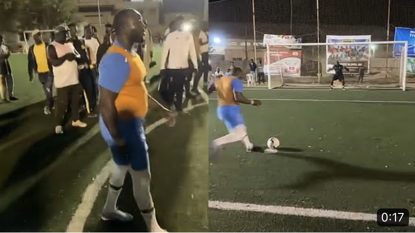 (Vidéo) – Mod’Lo marque un pénalty impressionnant et laisse ses fans bouche bée. Regardez !
