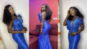 (Photos)- Korité 2023: Binetou Fofana de Sen Petit Gallé met en valeur sa belle silhouette 