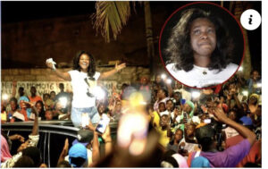 Accueillie par un bain de foule à Tamba: Mia Guissé craque et verse de chaudes larmes
