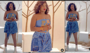 (Photos)- S3xy et osée: Mia Guissé incend!aire en mini jupe