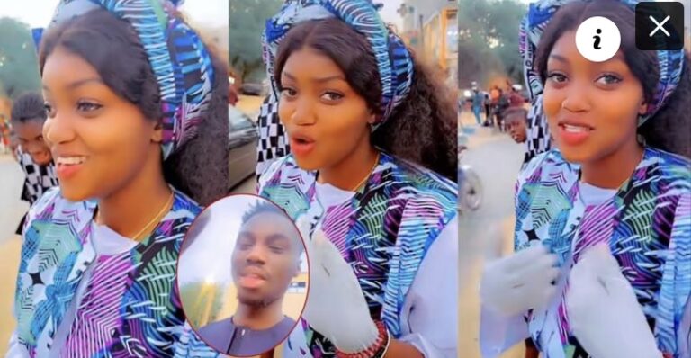 (Vidéo) – Cathy de la série Virginie distribue des Ndogou dans les rues de Thiès.