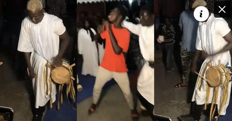 (Vidéo) – Thiant : Ngaaka Blindé surprend par ses talents de batteur.