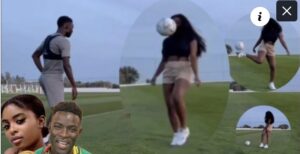 (Vidéo) – Quand Virginie jongle mieux que son mari Moustapha Name qui est impressionné.