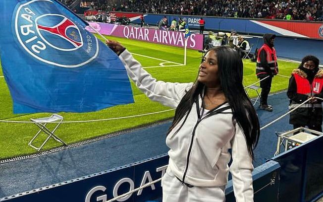 PSG: Virginie brille de milles feux au Parc des Princes