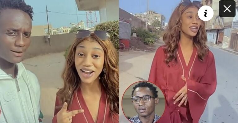 (Vidéo) – « Dagua niro ak Ouzin Keïta », la réaction de la TikTokeuse Bb Bineta devant Fallou.