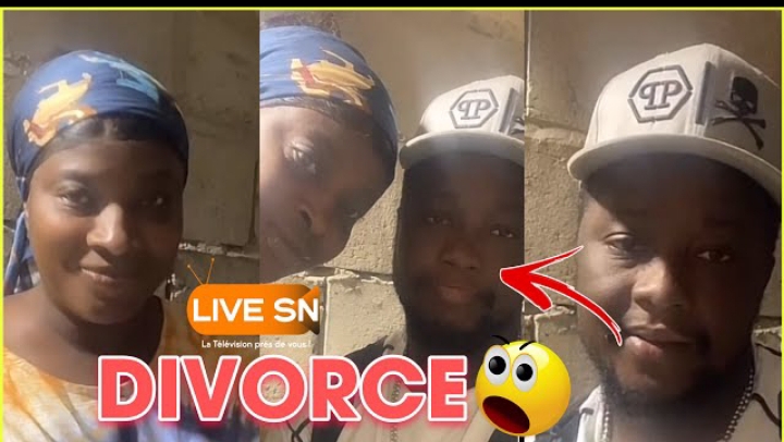 Supposé divorce:  Ndeye Gueye et Papa Djiné rassurent leurs fans.  Regardez !