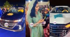 (Vidéo)-Ndeweneul:  Sokhna Aïda Diallo offre deux voitures de luxe à ses coépouses