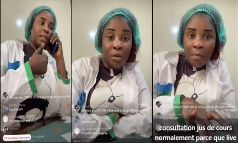 Sophie Gaye » Docteure TikTok » arrêtée par la sûreté urbaine