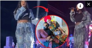 (Vidéo) – Le geste de Mia Guissé quand elle reprend le son «Namel» en feat avec son ex mari.