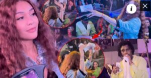 (Vidéo) – Adja Diallo débarque à la soirée de Waly Seck et fait un incroyable « battré ».
