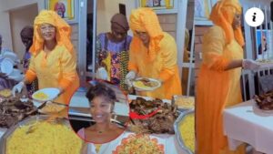 (Vidéo) – Le dîner royal de la maman de Mia Guissé pour les invités de sa fille à Tambacounda.