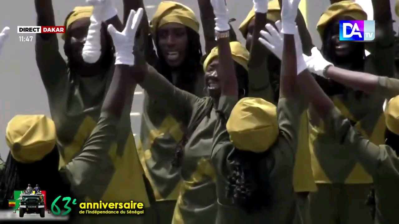 Les majorettes de John Kennedy font appel à la paix et rendent hommage à Mme Diédhiou