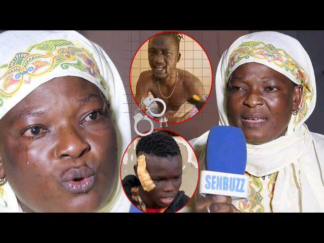 En larmes :  » Diam neu sama dom, nar ma tirer pistølet… », la tante de Dof Ndéye