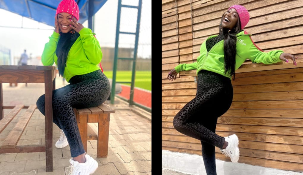 Photos : Stylée et souriante, Mia Guissé croque la vie à pleines dents