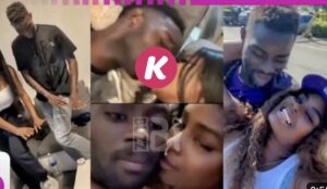 (Vidéo) – Câlins, bisous: Moustapha Name et Virginie, toujours collés serrés.