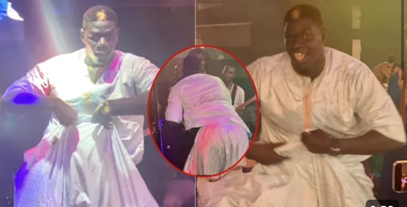 (Vidéo) – Déchainé sur le son « Magou Demb Ya », le lutteur Alboury en larmes devant Waly Seck.