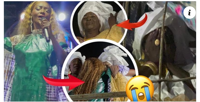 Retour sur la scène: La mère de Coumba Gawlo Seck inconsolable, craque et verse de chaudes larmes