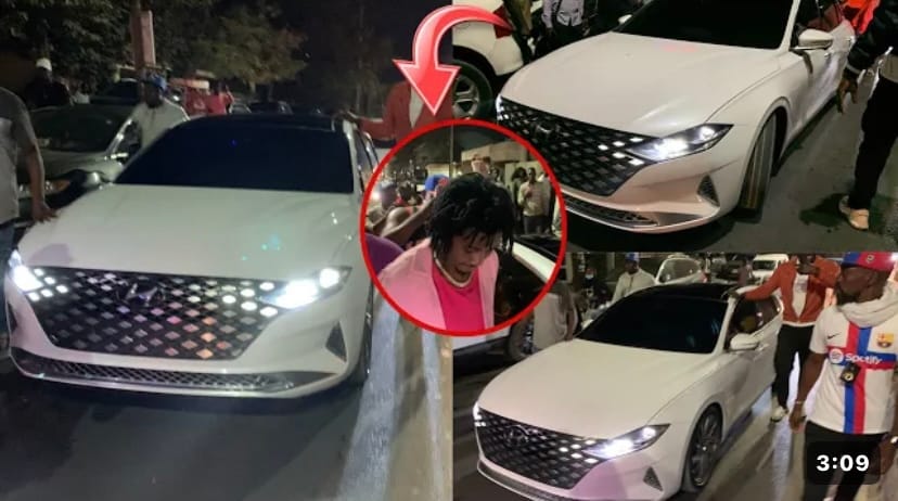 (Vidéo) – Voiture de luxe, escorte, accueil: L’arrivée incroyable de Waly Seck à sa soirée.