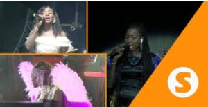 (Vidéo) – Les trois filles de Coumba Gawlo Seck ont hypnotisé le public lors de son spectacle.