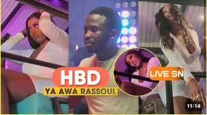 (Vidéo) – « Happy birthday Ya Awa… » Sidy Diop touche encore le cœur de son ex en pleine soirée.