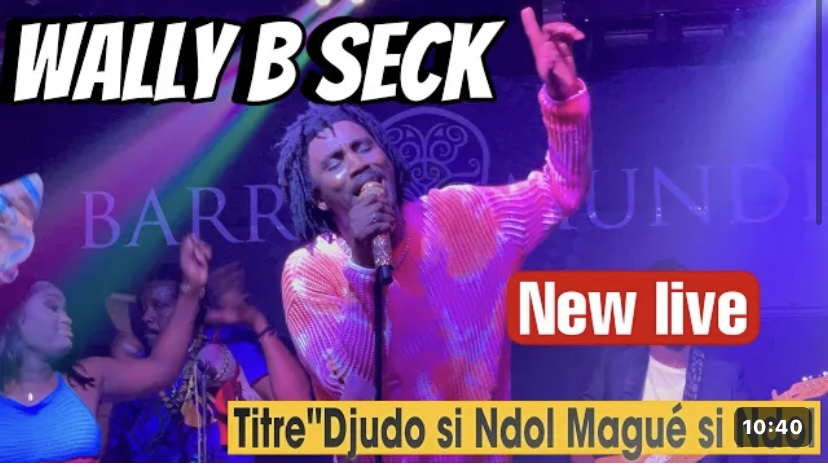 (Vidéo) – « Dioudo si ndol magué si ndol », le nouveau live de Waly Seck qui affole ses fans.
