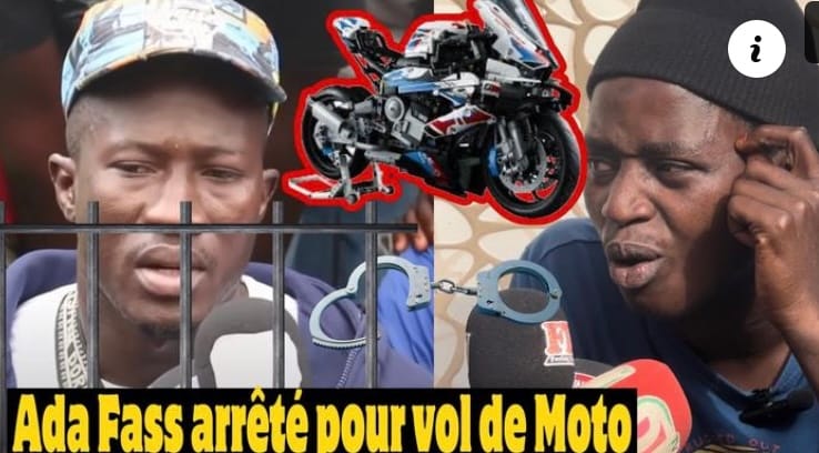 (Vidéo) – Ada Fass arrêté pour vole de moto: Son frère lui blanchit et révèle.
