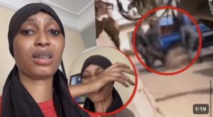 (Vidéo) – Manif’: « Lima guiss gnou def xalé bi… », Fah Aidara verse de chaudes larmes.