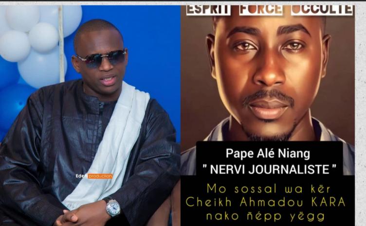 Ahmada, le fils de Serigne Modou Kara corrige Pape Alé Niang :« Je suis un grand nervi, si…»