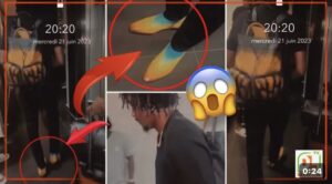 (Vidéo) – Waly Seck fait fi des critiques et s’affiche encore chaussé de couleur arc en ciel.