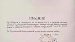 « Diffusion de messages ha!neux » : L’Etat décide de couper l’internet mobile…