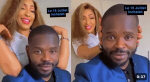(Vidéo) – Collé-serré, caresse: Pape Cheikh et Viviane se posent comme mari et femme.