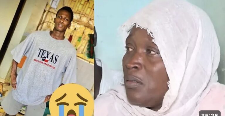 (Vidéo) – Son fils tu3: Cette mère verse de chaudes larmes, « Macky gadouna sama… ».