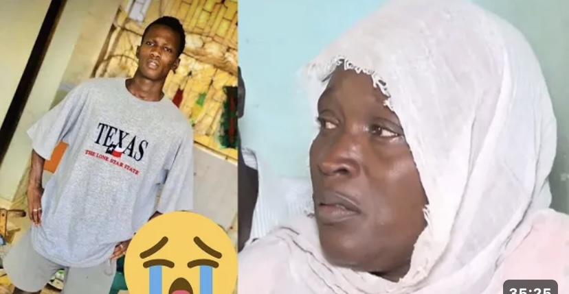 (Vidéo) – Son fils tu3: Cette mère verse de chaudes larmes, « Macky gadouna sama… ».