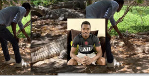 (Vidéo)- Incroyable: Pod « et Marichou » joue avec les crocodiles