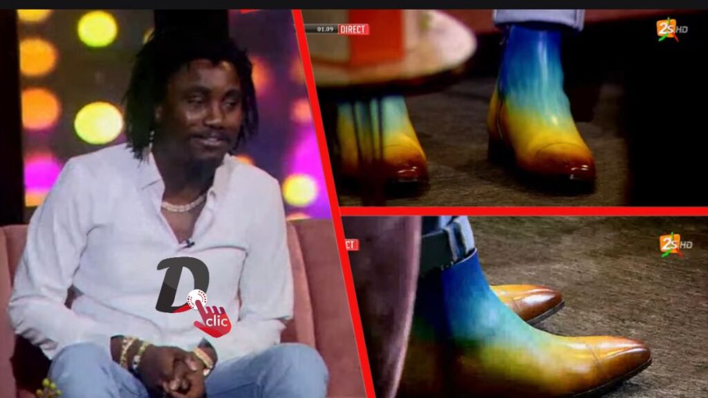 (Vidéo) – Wally Ballago Seck ose «encore» avec des chaussures «arc en ciel»