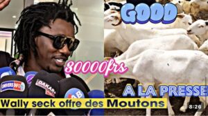 (Vidéo) – Mouton, enveloppe d’argent: Waly Seck gâte ces journalistes pour la Tabaski.