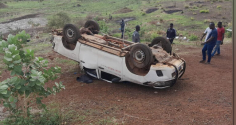 Kédougou – Un acc!dent fait deux m0rts et 4 blessés graves: Il s’agit d’une sage-femme et son bébé